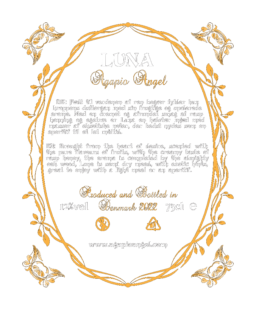 Luna back label